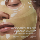 NACIFIC - Green Tea Cica Collagen Gel Mask (1PC/35g)