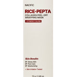 NACIFIC - Rice Pepta Collagen Peel-Off Wrapping Mask (70g)